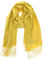 FASHIONGEN - Damen und Herrren, Pashmina-Schal aus Wolle, BACHRA - Gelb
