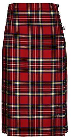 Oxfords Cashmere Klassischer Damen- Kilt aus Reiner Schurwolle.