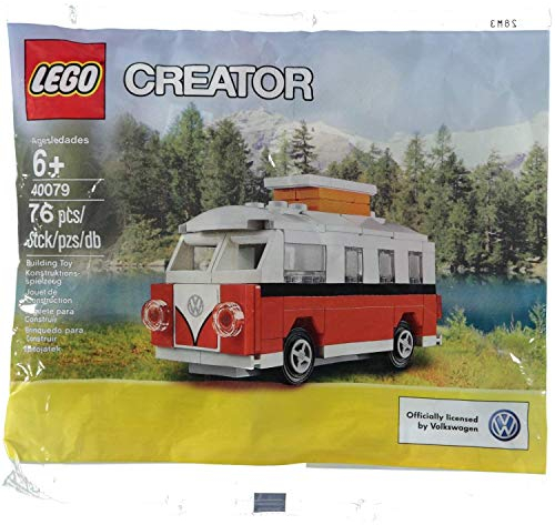 LEGO 40079 Creator VW Bus T1 Camper Van - Exclusives Set im Beutel mit 76 Teilen