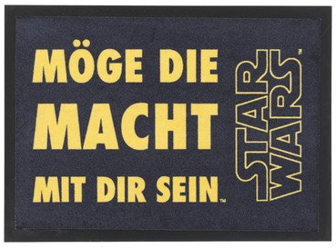 Star Wars Türmatte Teppich Möge die Macht mit Dir sein