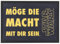 Star Wars Türmatte Teppich Möge die Macht mit Dir sein
