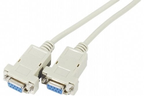 CONECTICPLUS Câble DB9 Null Modem Transfert Femelle Femelle 10m