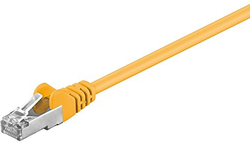 Wentronic 50164 Patchkabel Kat5e FTP gelb 0.5 m