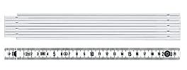 BMI 943104200 Kunstoffgliedermaßstab, 2 m