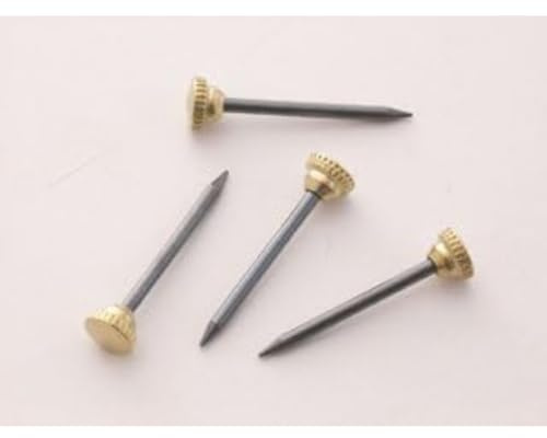 X Brass Head Picture Pins 10 Pack Blister - 12830