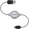 Belkin f3u151cp1 m-rtc Einziehbares USB Kabel, USB A/Micro-B, 1 m