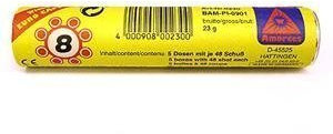 2 Rollen Weco 0230 - Ringamorces, 10 Dosen a 8 Schuss