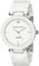 Anne Klein Women's Genuine Diamond Dial Ceramic Bracelet Watch White
