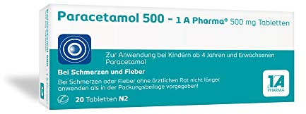PARACETAMOL 500-1A Pharma Tabletten 20 St