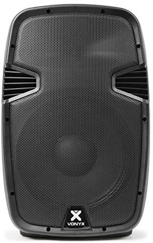 Skytec SPJ-1200A 12 Inch Active Powered Portable PA Speaker System DJ Disco 600W