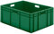 EURO-Behälter | Wände und Boden geschlossen | LxBxH 800 x 600 x 320 mm | Grün | VE 2 Stk