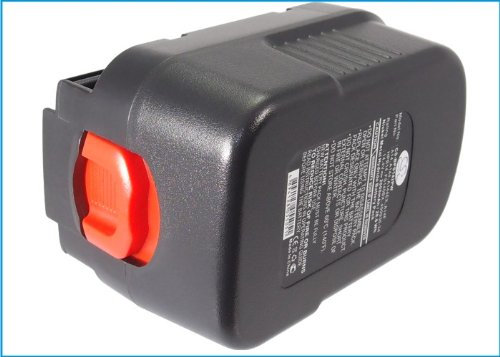 14.4V Battery for Black & Decker HP148F2 HP148F2B HP148F2K 499936-34 + Pathusion Pry Tool