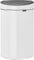 Brabantia Touch Bin - Cubo de basura, 40 Litros, blanco