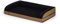 R Rexproduct Lord Premium Hundebett Haustierbett Hundesofa Reißverschluss Abnehmbarer Bezug Waschbar Antirutsch Schwarz-Braun L (80x50x18 cm)
