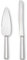 Lenox 825522 Piece Cake Knife and Server Set Devotion Tortenmesser und Tortenheber, 2-teilig, 18/10 Stahl, metallisch