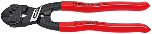 Knipex 53052 200mm Cobolt® Compact Bolt Cutter with 3.6mm Piano Wire Cutter