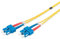 DIGITUS DK-2922-02 – Câble À Fibre Optique OS2 – 2 m – SC à SC – Câble Fibre Optique Duplex – 1/10 Gbit/s – SM Monomode LAN – Type De Fibre : 9/125 – Jaune (Yellow)