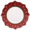 Villeroy & Boch Toy's Delight Roter Speiseteller, 29 cm, Premium Porzellan
