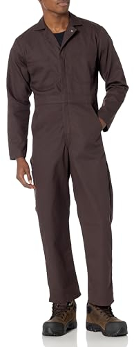 Red Kap Herren Twill Action Back Coverall Arbeitsanzug, Brown, 56