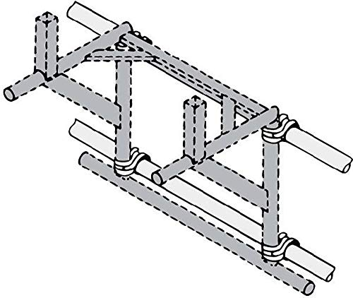 Gerüstbefestigung f.Trägergestell