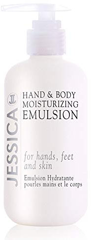 JESSICA Body Lotion, Hand and Body Moisturising Emulsion, Hydrating for Dry Skin, Silky & Smooth, 251ml
