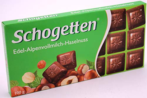 Schogetten Vollmilch-Nuss Schokolade (15x 100g Tafel)