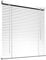 Victoria M. Aluminium Jalousie, 60 x 130 cm, weiß, Jalousie ohne Bohren, inkl. Klemmclips