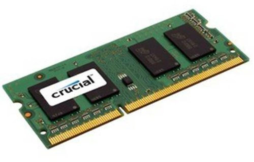 Crucial - Memory - 4 GB - SO DIMM 204-pin - DDR3 - 1600 MHz / PC3-12800 - CL11 - 1.35 V - unbuffered - non-ECC