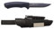 Mora-Bushcraft Survival, High Carbon Stahl, nicht-rostfrei, beschichtet, schwarze Scheide, Gürtelsc