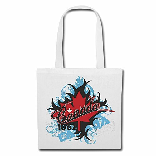 Tasche Umhängetasche KANADA KANADISCHE FLAGGE CANADA NEW YORK CITY AMERIKA CALIFORNIA USA ROUTE 66 BIKERSHIRT NY MOTORCYCLE NYC LIBERTY VEREINIGTE STAATEN BRONX BROOKLYN LOS ANGELES MANHATTAN Einka