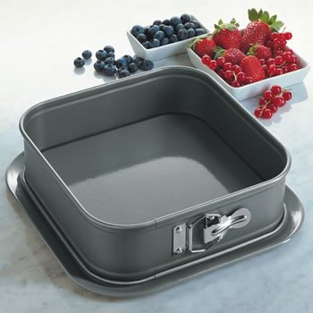Kaiser 630199 La Forme - Teglia con Fondo Staccabile, Quadrata, 24 cm