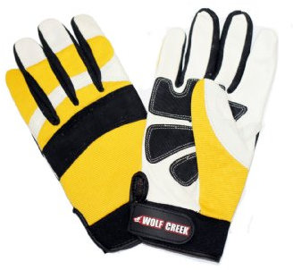 Wolf Creek Chainsaw Safety Gloves (Large - Size 10)