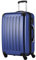 HAUPTSTADTKOFFER Alex - Mittelgroßer Hartschalenkoffer, 4 Rollen, Koffer, Trolley, Rollkoffer, Reisekoffer, Volumenerweiterung, 65 cm, 74 Liter, Dunkelblau