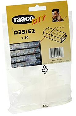 RAACO 871590 Trennwandsortiment 30-teilig 35 x 52mm