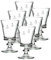 La Rochere Napoleon Bee Wine Tasting Glasses Set of 6 – 9.0 oz, Round Wine Glasses w/The French Bee Embossed Design, Fine French Glassware, Heavy Wine Glasses, Dishwasher Safe Wine Tasting Set