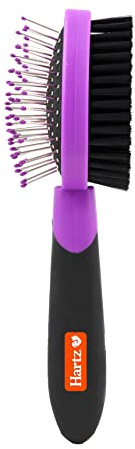 Hartz Grooming Supplies, Groomers Best Combo Brush for Dogs and Professionals 6-in-1 Dog Shampoo and Combo Brush Bundle, Good for All Dogs & Coat Types