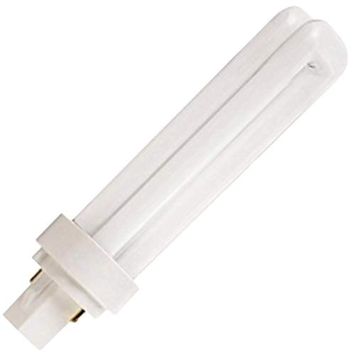 Satco S8323 3500K 18-Watt G24D-2 Base T4 Quad 2-Pin Tube for Magnetic Ballasts, Neutral White