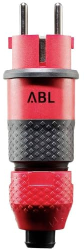 ABL Sursum 1529140 Schutzkontaktstecker Kunststoff 230V Schwarz, Rot IP54