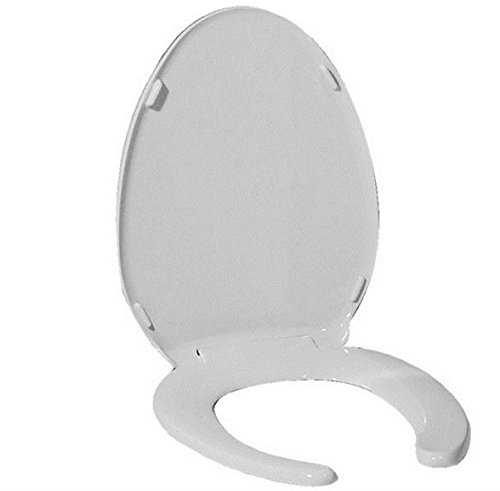 Ponte Giulio B41DEO30 Abattant ouvert pour WC handicapés ou âgés, série Casual, blanc