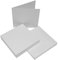Craft UK Unbekannt 25 weiße Karten und Umschläge, 17,8 x 17,8 cm, Karton, 17.78 x 17.78 x 17.78 cm 385 064