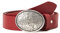 MGM Damen Oval Mesh Gürtel, Rot (DKL.rot-asi 8), 100 cm