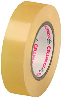 Cellpack 145775 128 0,15-25 - 25, Nastro D Elektrische Isolierung PVC, transparent