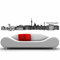 wandtattoo-factory Skyline Stuttgart - 190 x 44cm - Farbe: Schwarz