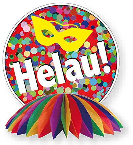 Everflag Tischdekoration Karneval - Helau