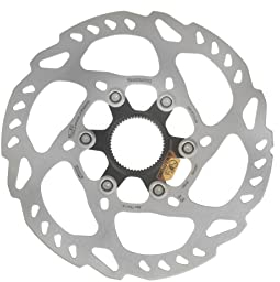 SHIMANO Sm-rt70 Bremsscheibe, Silber/Schwarz, Durchmesser 180 mm