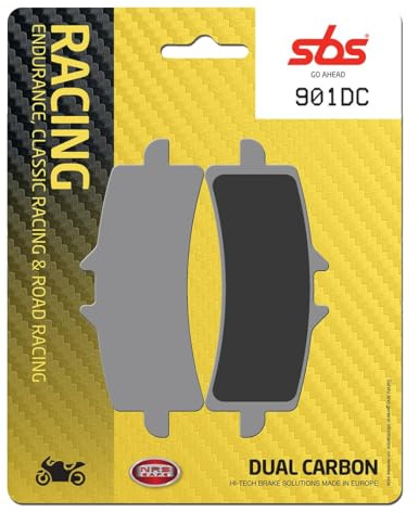 2X SBS Front Dual Carbon Performance Brake Pads Set OE Quality 901DC