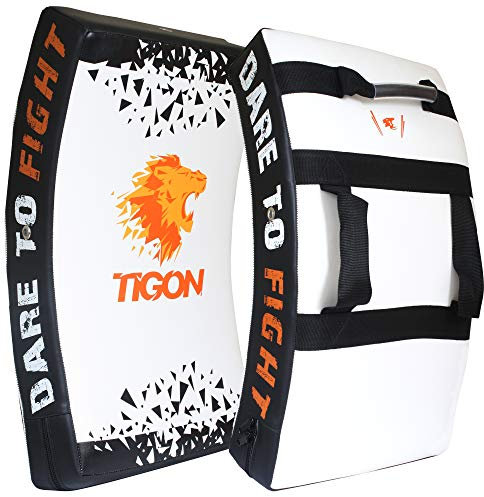 Tigon Kick Shield Gel Strike Shield saco de boxeo Kick Pad Punching Boxing MMA Artes Marciales Arte Entrenamiento Brazo (este es un artículo único)