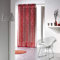 Douceur D'Intérieur - 1623656, Gardine Mit Osen, 140 X 240 cm, Bully, Voile Bedruckt Silber, Rot