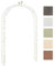 CLP Arco a Rosa Anna I Supporto per Arrampicata in Ferro I Arco per Arrampicata in Stile Country Romantico, Colore:Antico-Crema