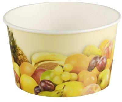 1 x 200 Eisbecher 250 ml Hartpapier Einwegartikel Papstar